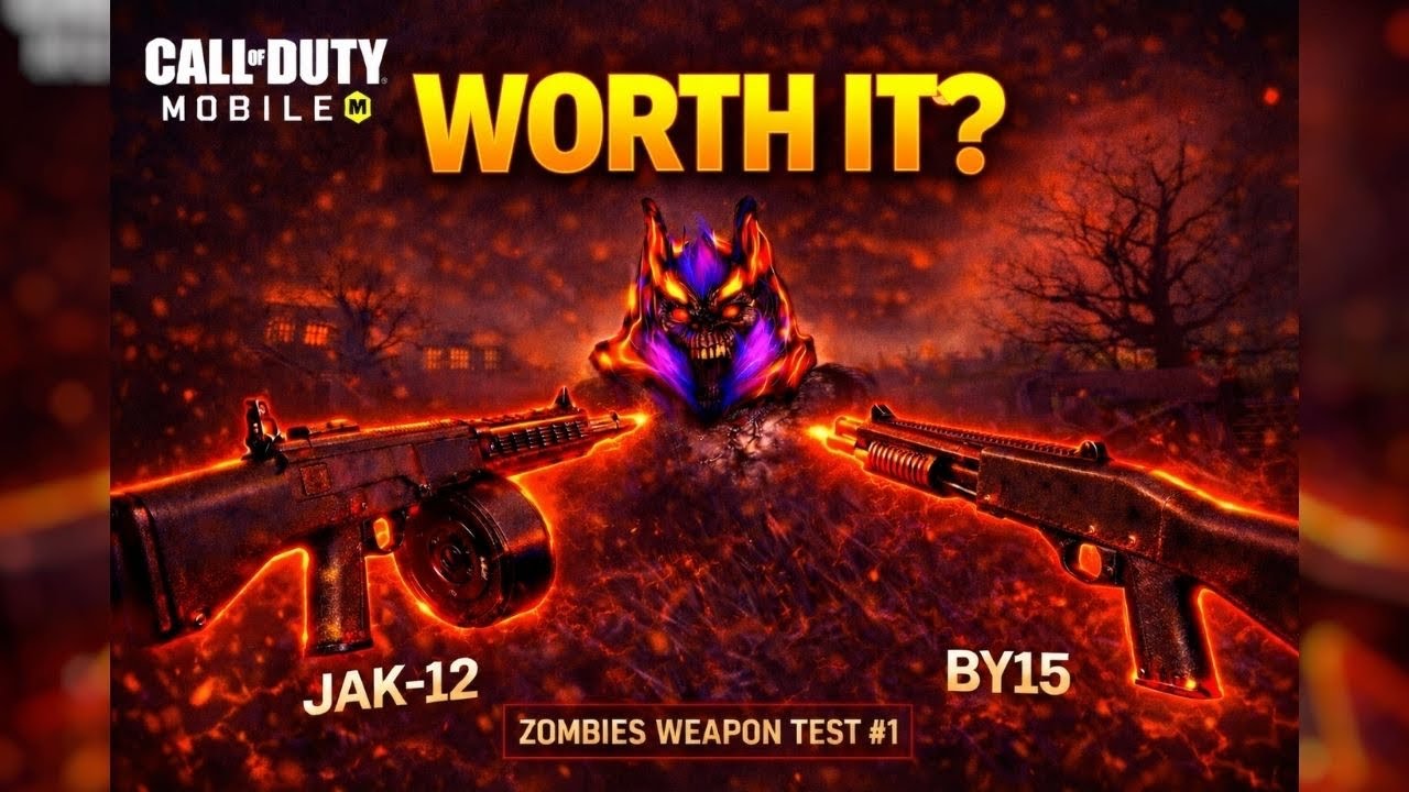 JAK-12 & BY15 in CODM Zombies – Worth Using? | Weapon Test #1