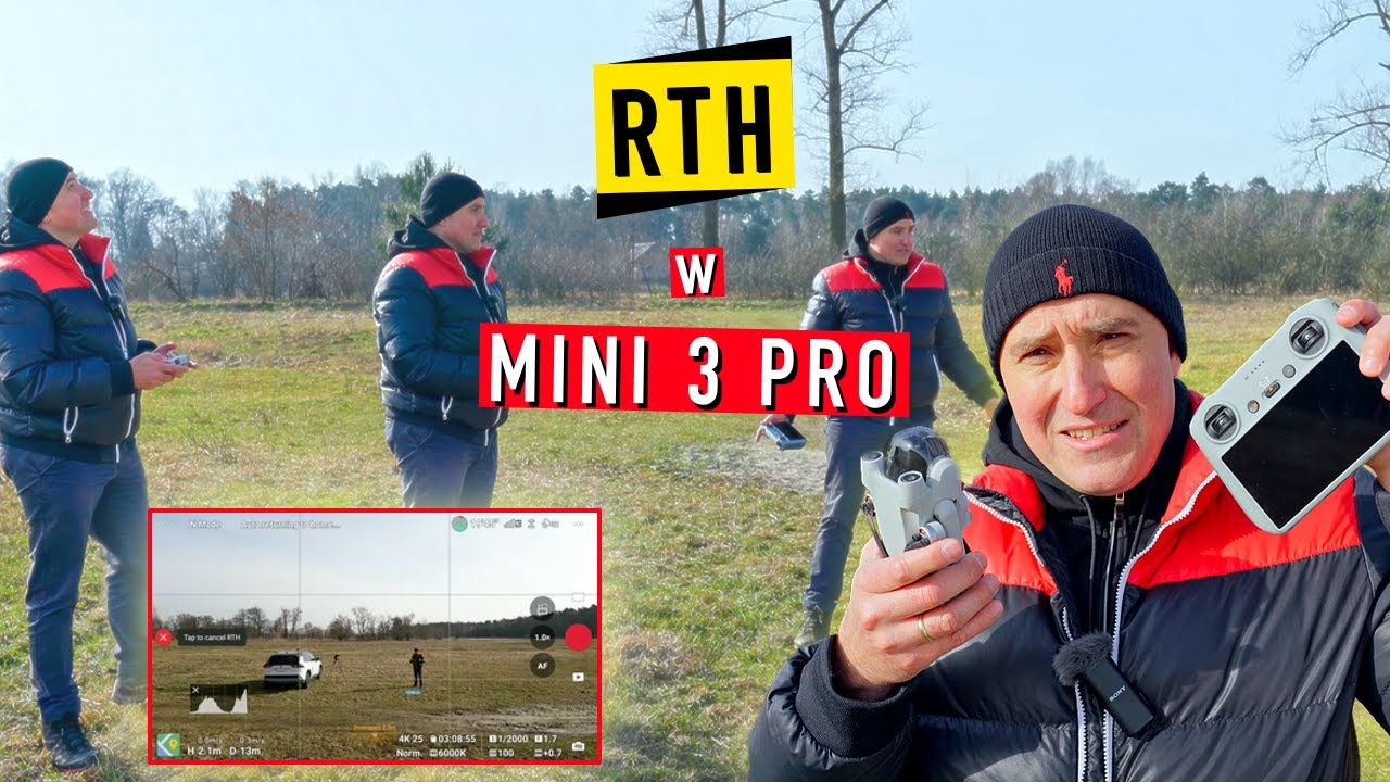 Jak działa RTH w Mini 3 Pro? Praktyczny Test w 4 sytuacjach.