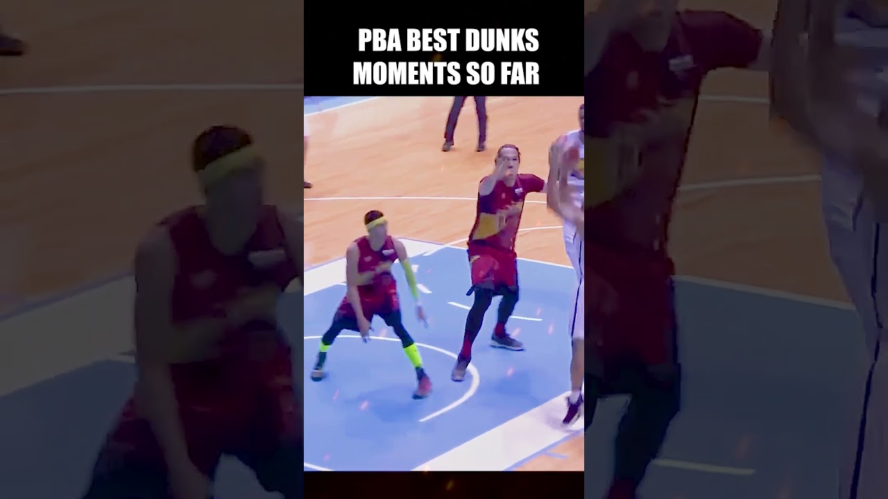 PBA BEST DUNKS MOMENTS