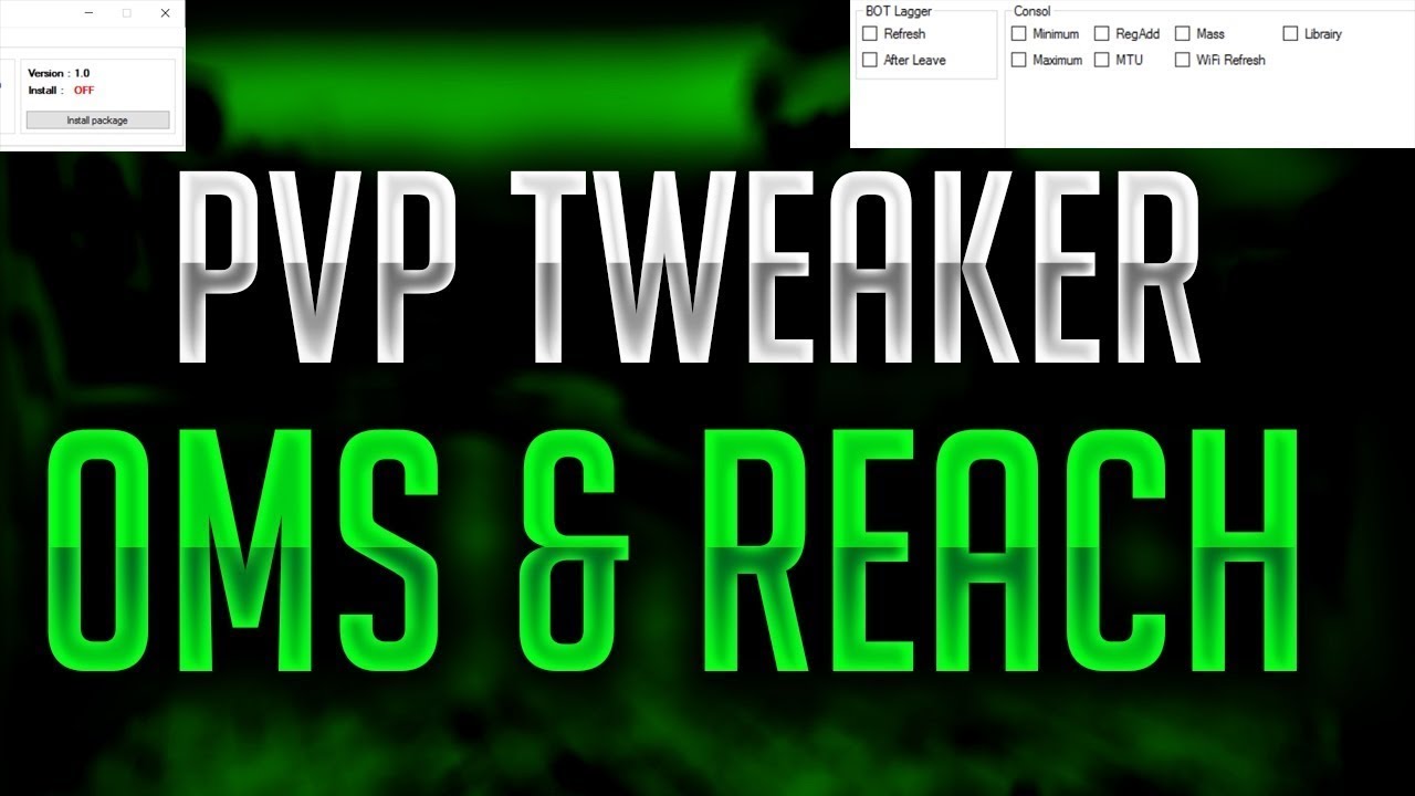 ✔️ N0LE Tweaker ✔️ NO KB & REACH OP 🔥 BEST TWEAKER ✔️LEAKED✔️