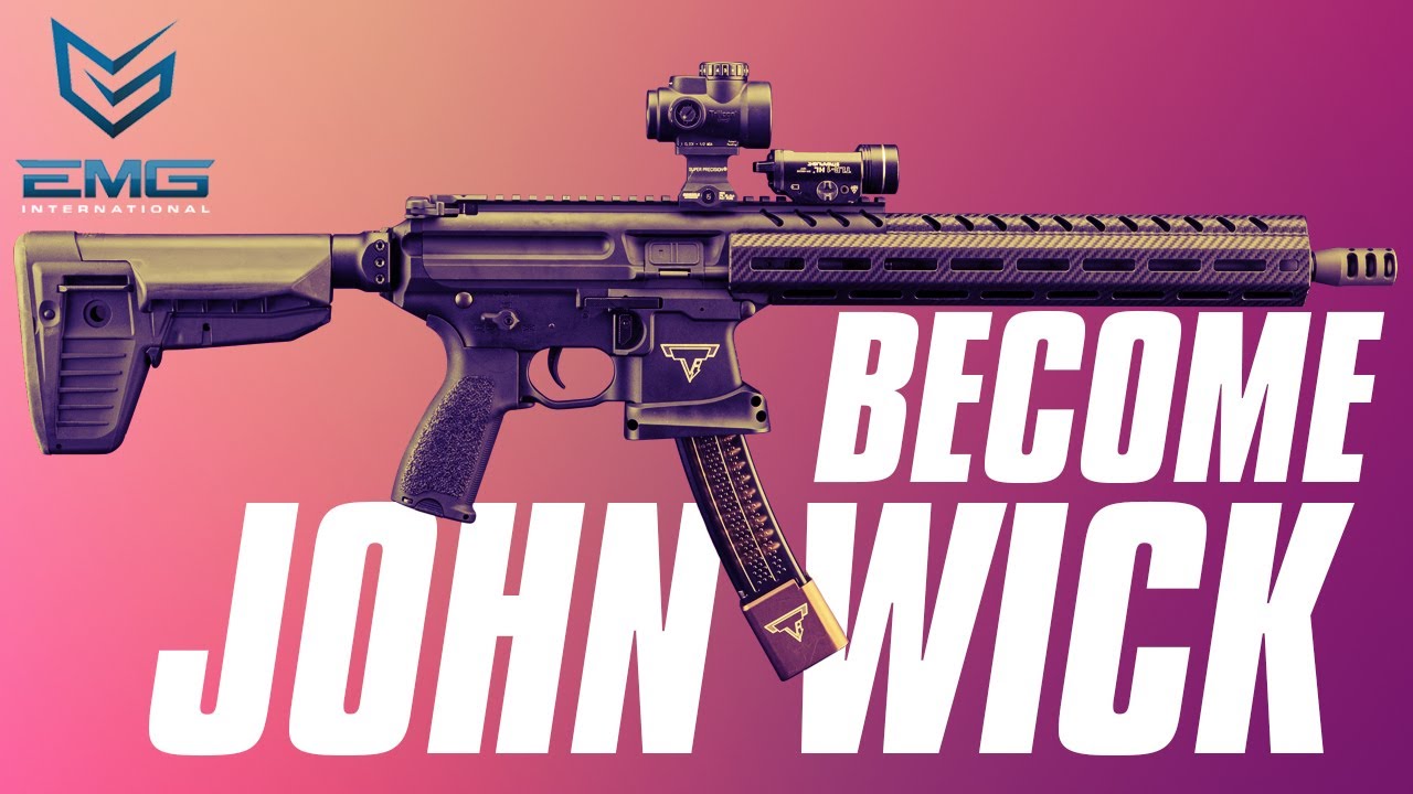 Evike.com Custom John Wick SIG SAUER MPX | Обзор