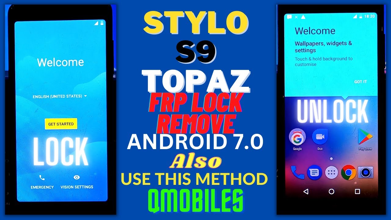 Stylo S9 Topaz Bypass Frp #stylo #s9 #bypassgoogleaccount #android7