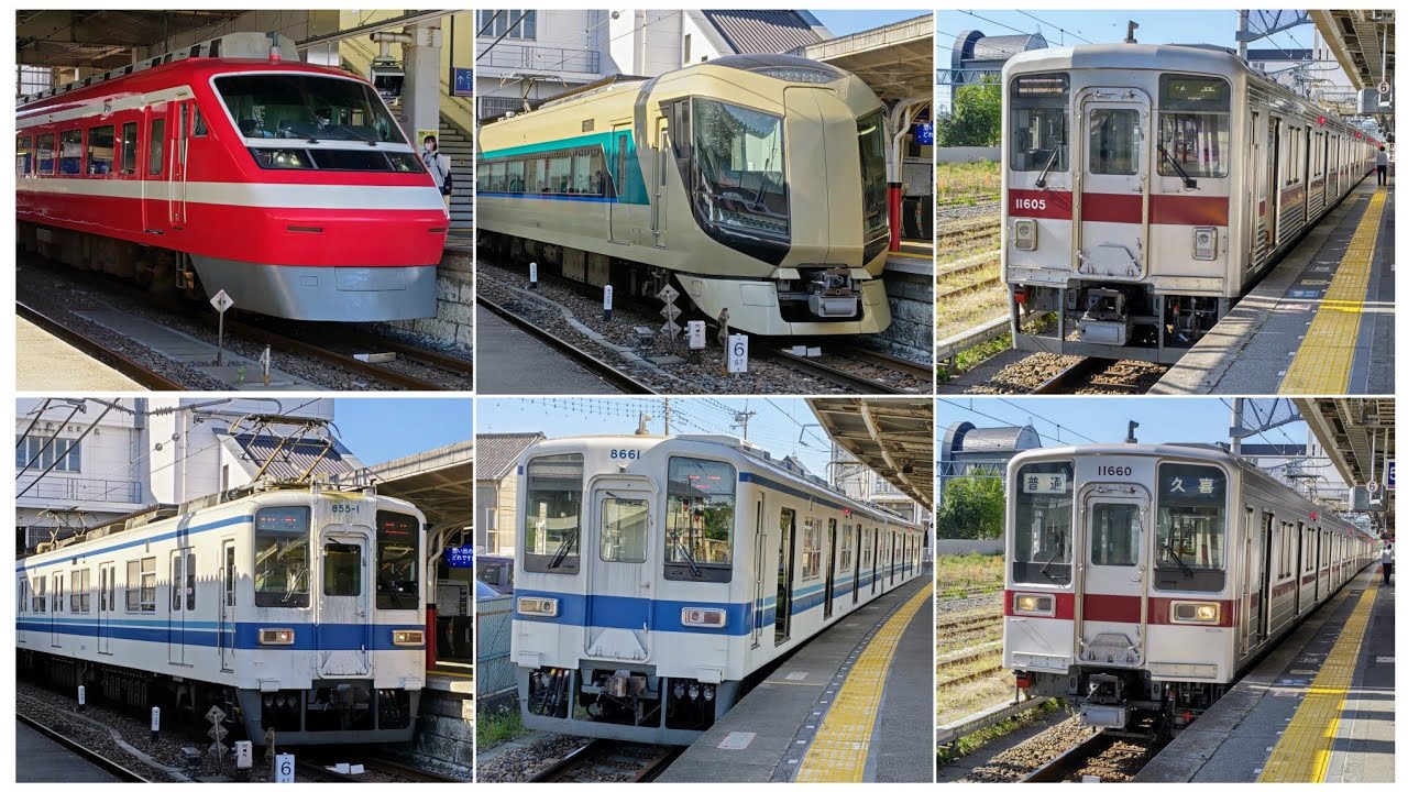 【発車シーン集】東武伊勢崎線/佐野線/小泉線  館林駅/佐野駅  8000系・800型・850型・10000系・10050系・200系・500系  2023年4月