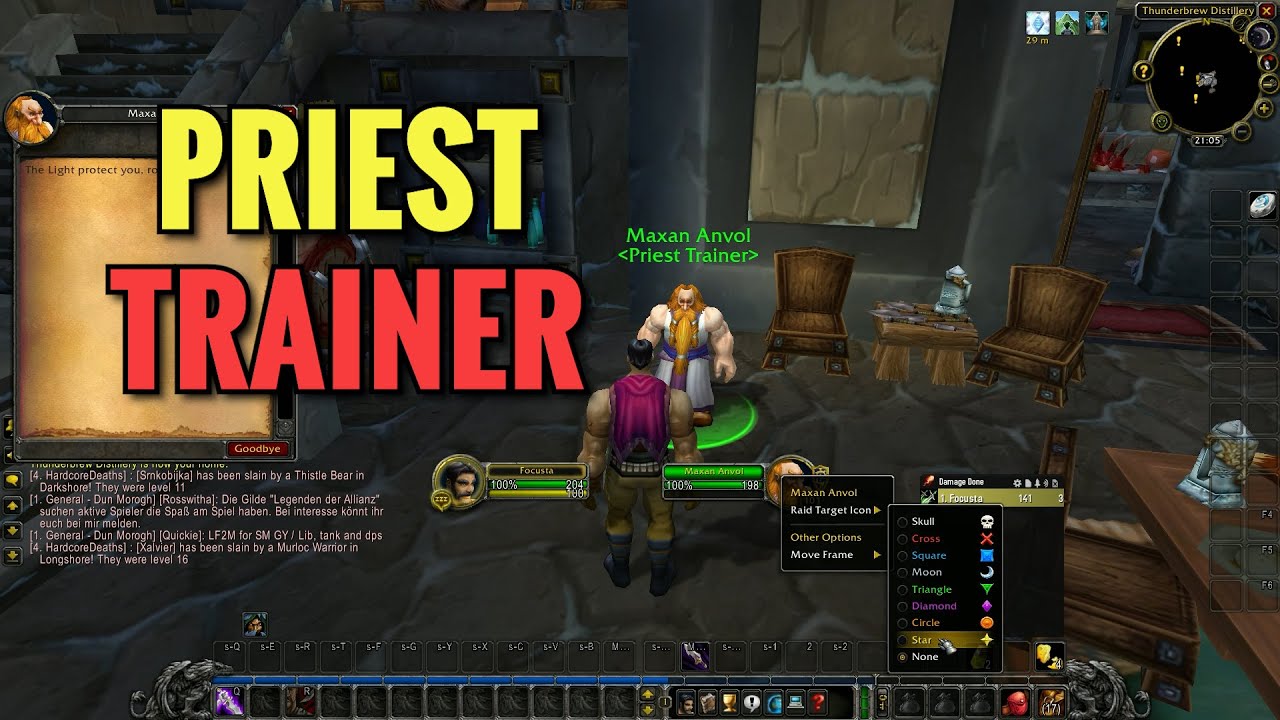 Kharanos Priest Trainer (WoW Classic)