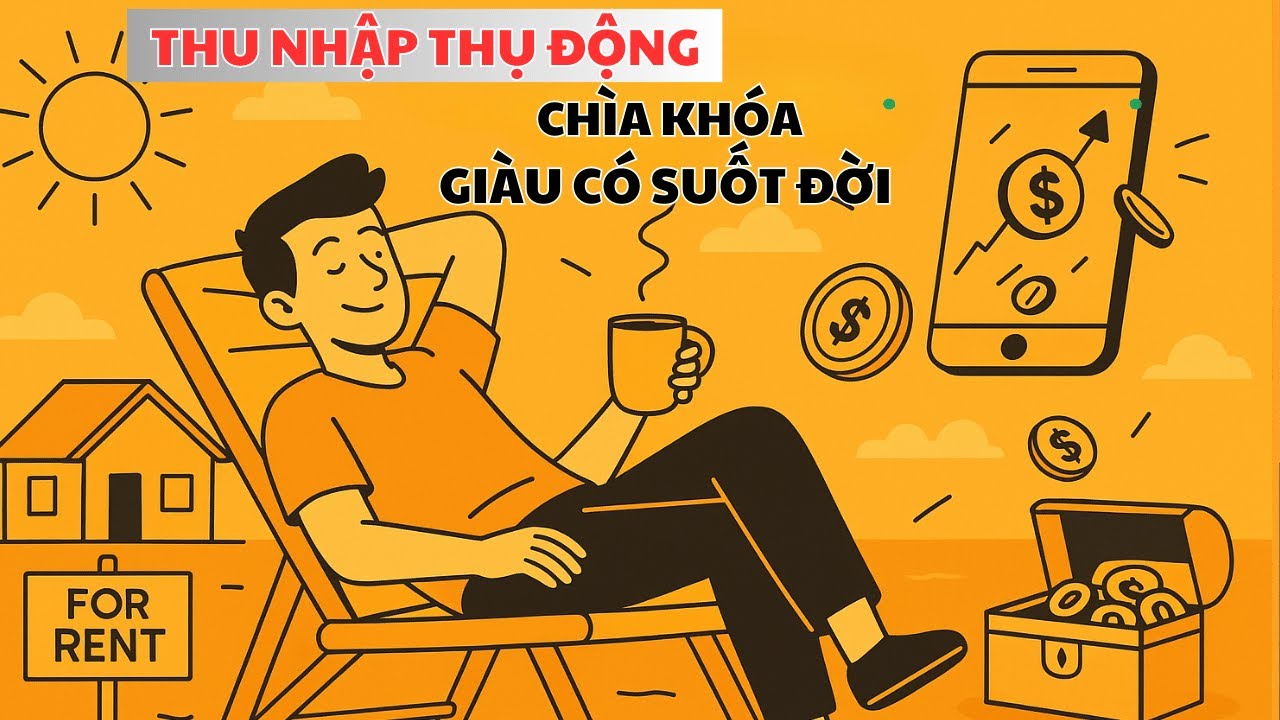 THU NHẬP THỤ ĐỘNG: CHÌA KHÓA ĐỂ BẠN GIÀU CÓ SUỐT ĐỜI | Học Cách Làm Giàu