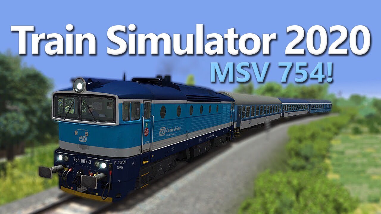 Train Simulator 2020 | MSV 754.007 na Vlárské dráze!