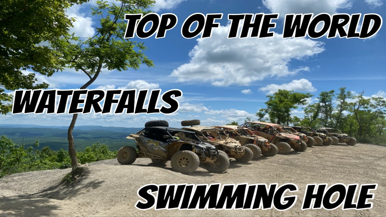 Royal Blue Sundquist Trails | Top of the World | Waterfalls | Swimming Hole | Can Am X3  Polaris RZR