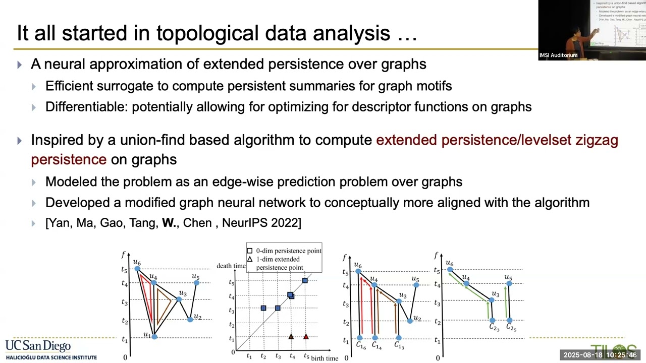 Yusu Wang (08/18/25): Effecient Neural Approximations for Geometric Problems