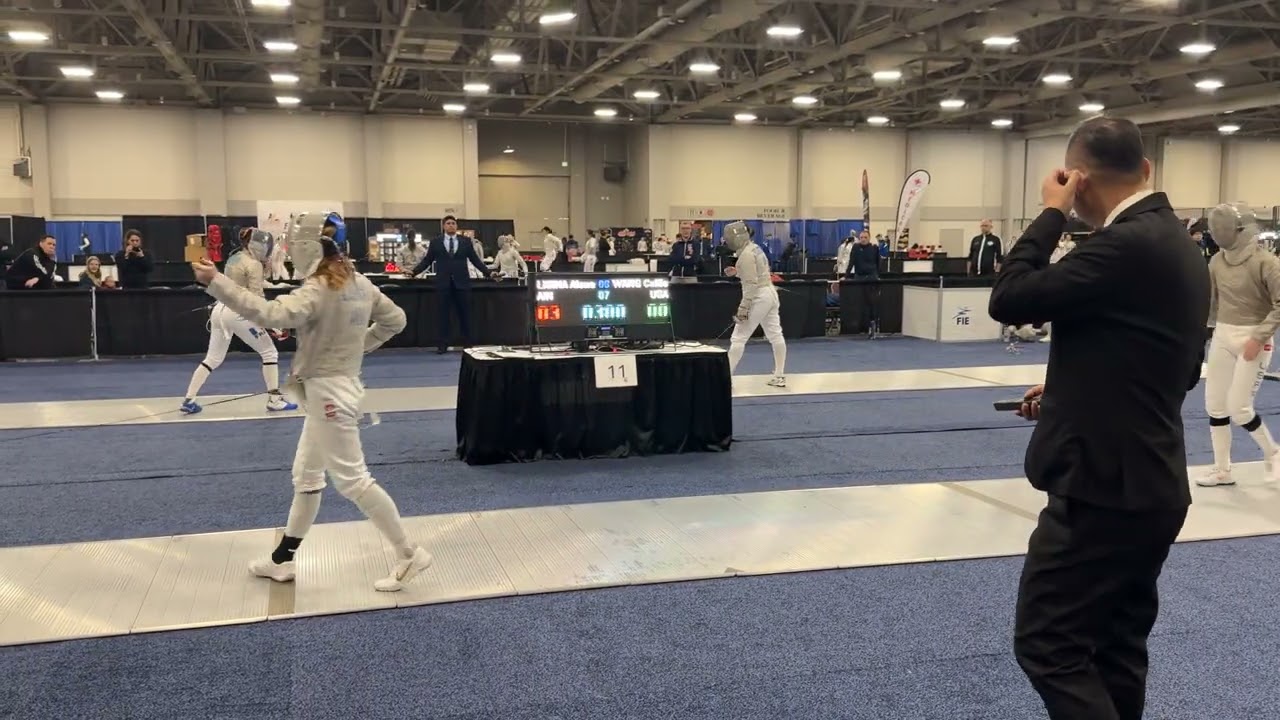 Pool 🔸11 SWS - LISINA Alena AIN vs WANG Callie 🇺🇸 - Absolute Fencing Sabre World Cup 2026
