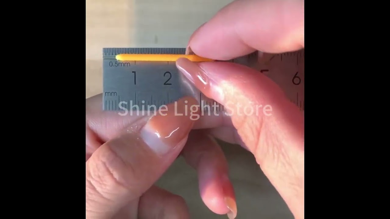 10~1200pcs LED Filament 3V 38mm LED COB Edison Bulb Home