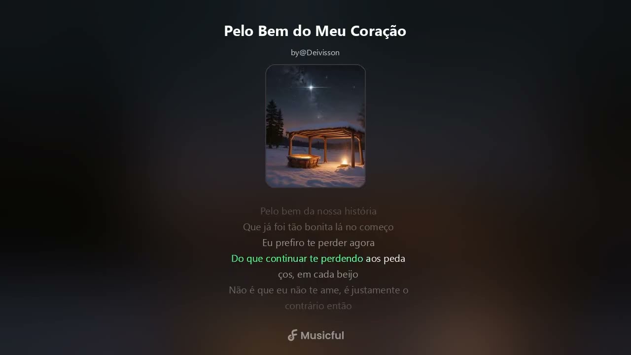 Pelo Bem do Meu Coração