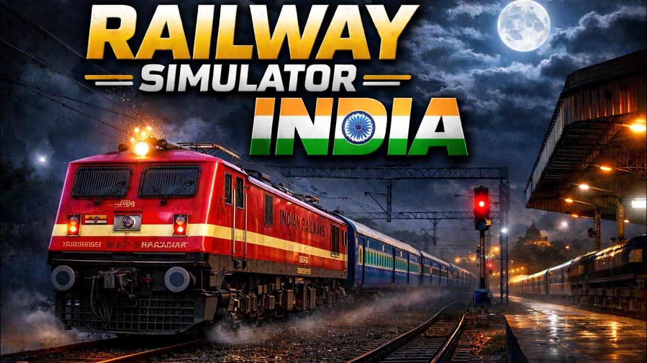 Night view update | Railway simulator India
