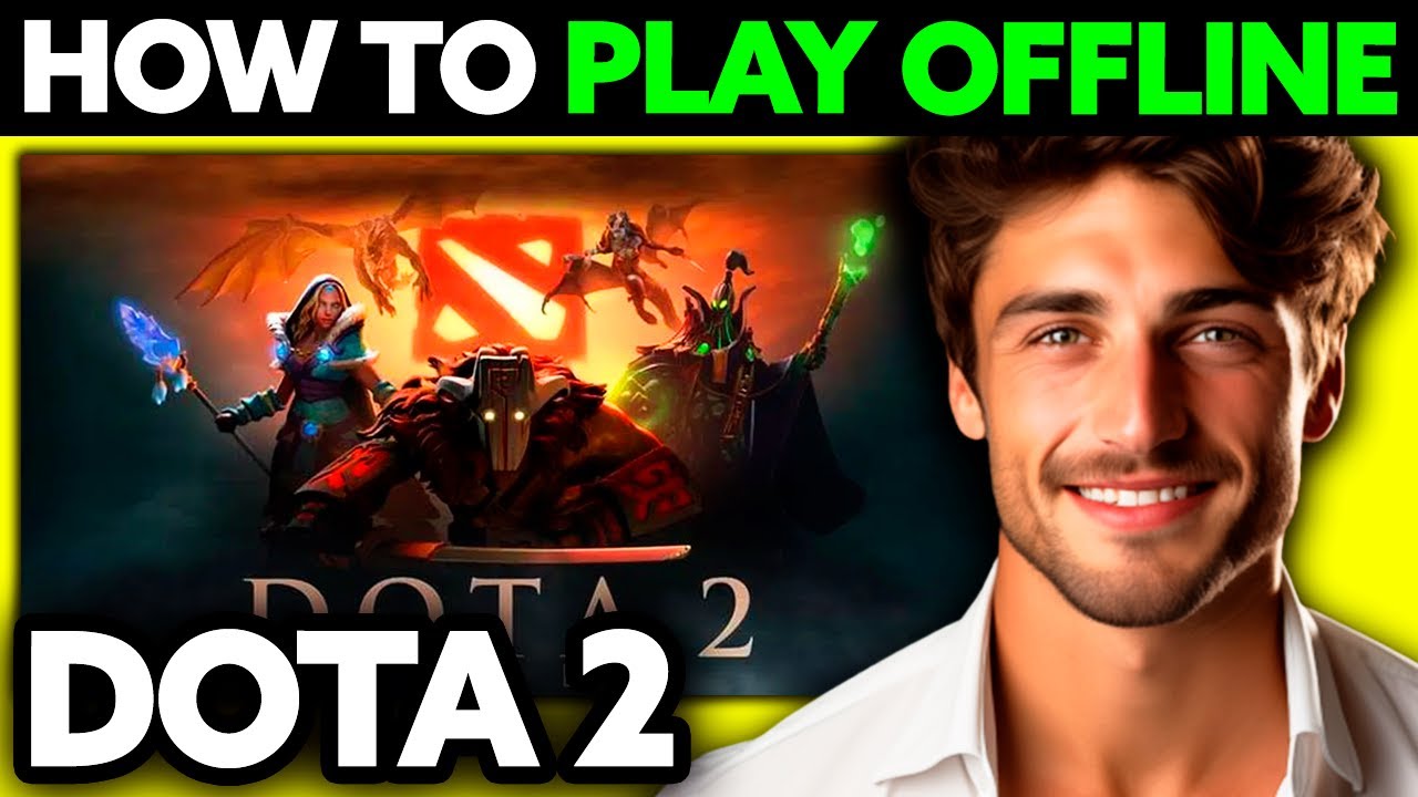 Как играть в Dota 2 офлайн 2025 (ОБНОВЛЕНО!)