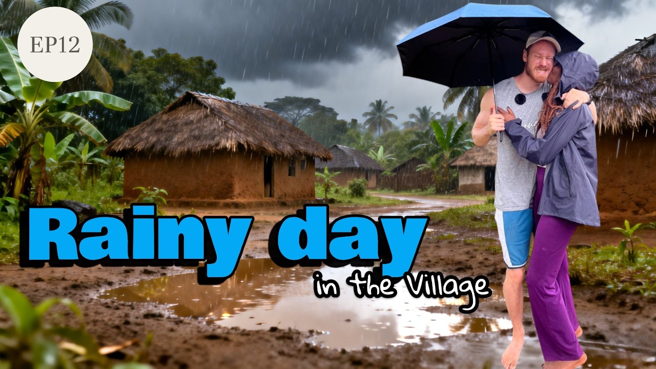 Village Life EP 12 | Cooking Viazi Karai on a Rainy Day 🌧️🔥 