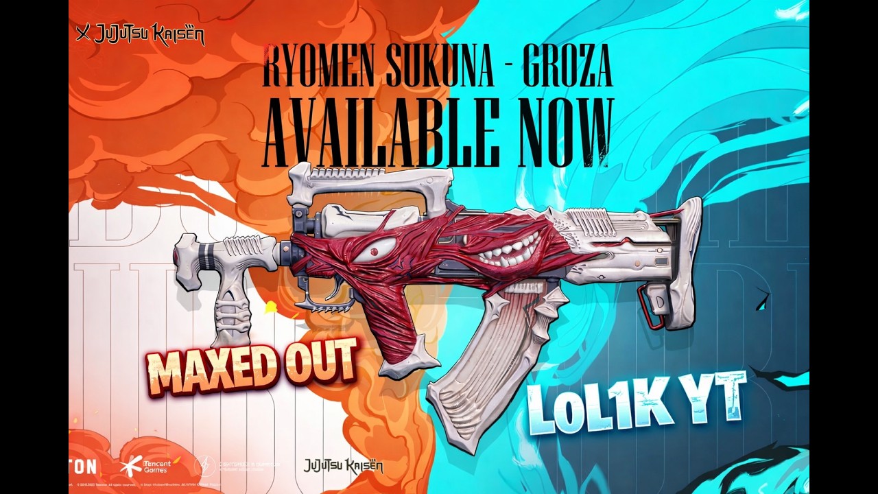 PUBG Mobile 🎮Jujutsu Kaisen Groza Maxed Out - მივედი, ვნახე, დავიპყარი )) Veni Vidi Vici