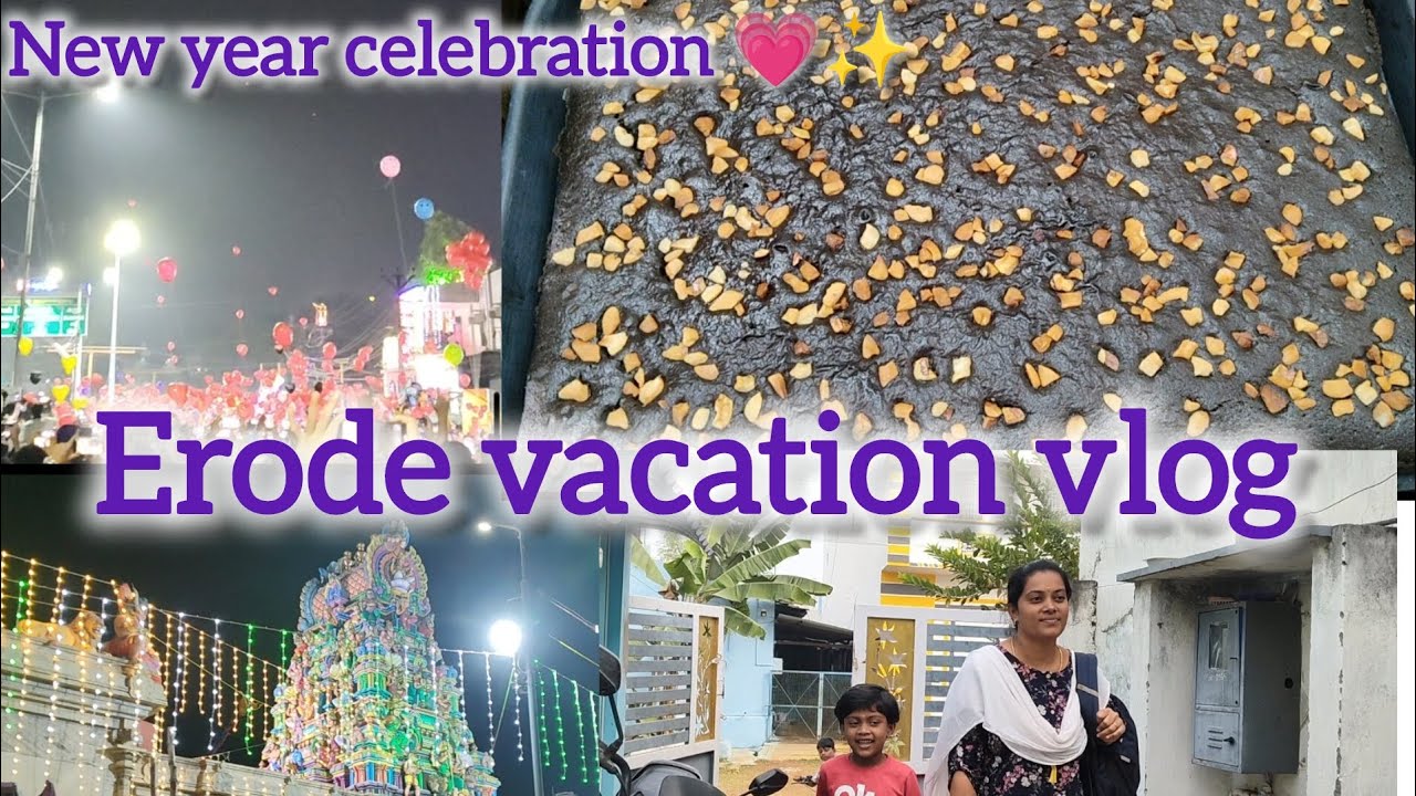 Erode vacation vlog 💫💗homemade  Brownies and cookies🫰🌷holiday vibes🎉💥#new#subscribe #Brownie #cookie