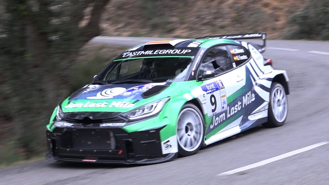 CAT - Rally Lloret de Mar 2025 | Carlos Moreno - Diego Fuentes | Toyota GR Yaris Rally2