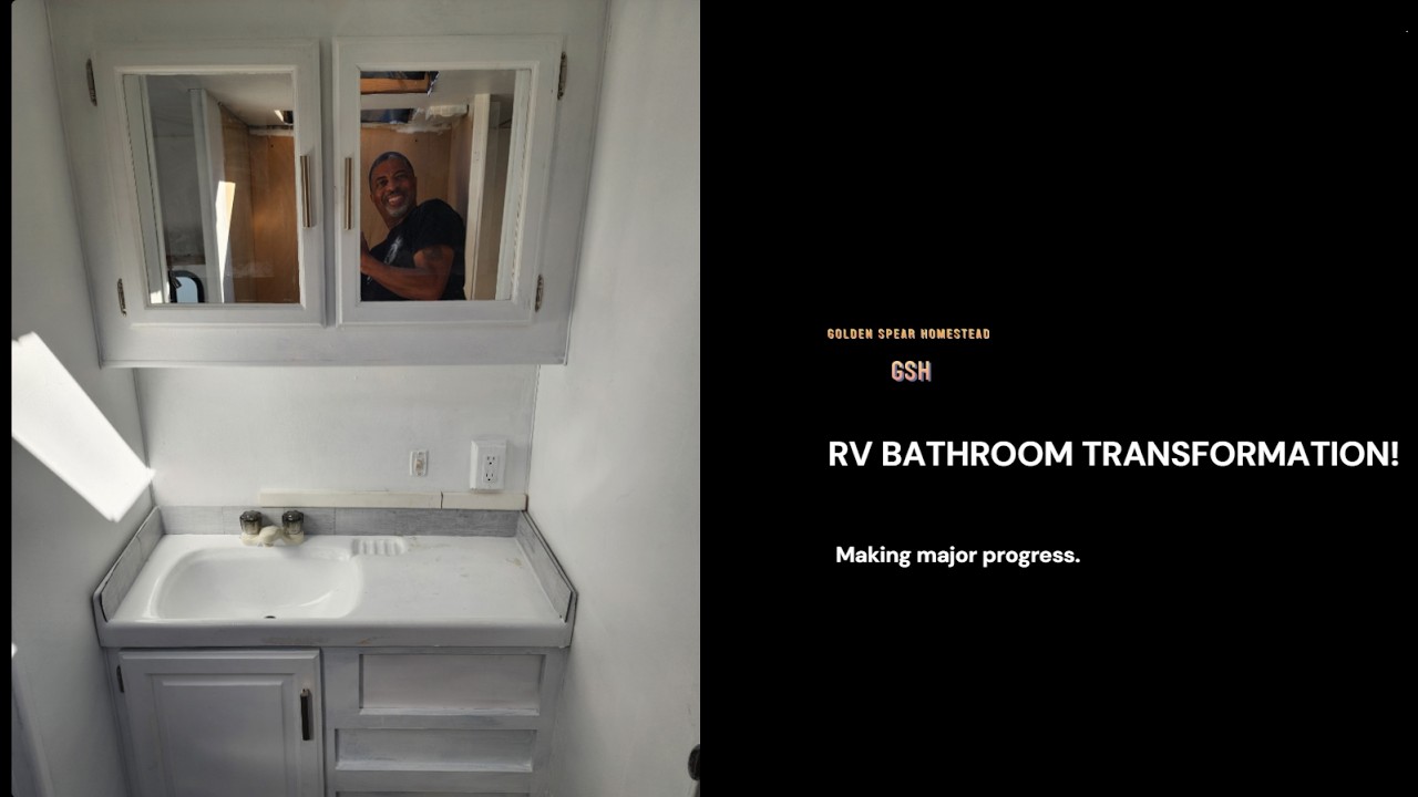 RV BATHROOM TRANSFORMATION