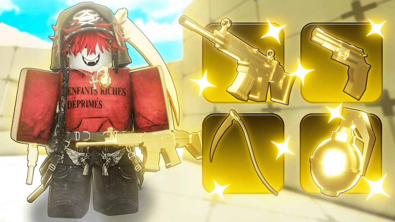 Я открыл ЗОЛОТОЕ СНАРЯЖЕНИЕ в Roblox Rivals.. (0.001%)