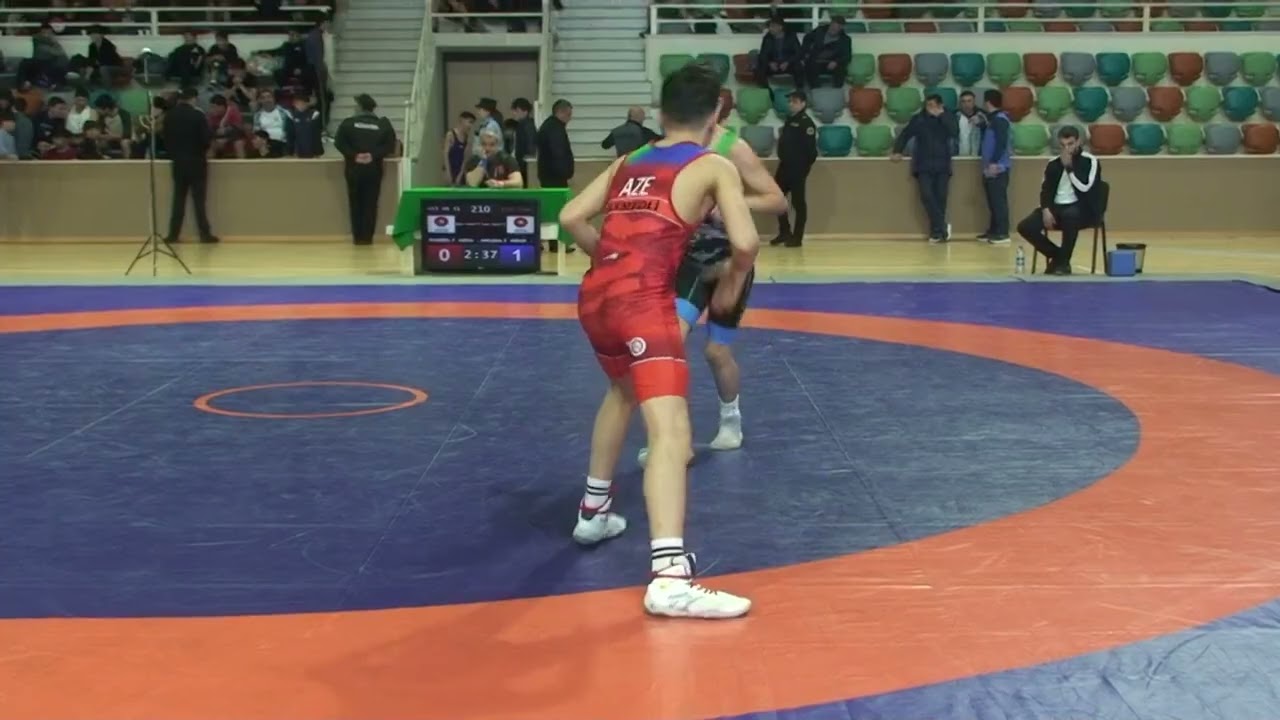 1/16 final GR - 41 kg: Rəsul Əhmədli - Məhəmməd Həsənli