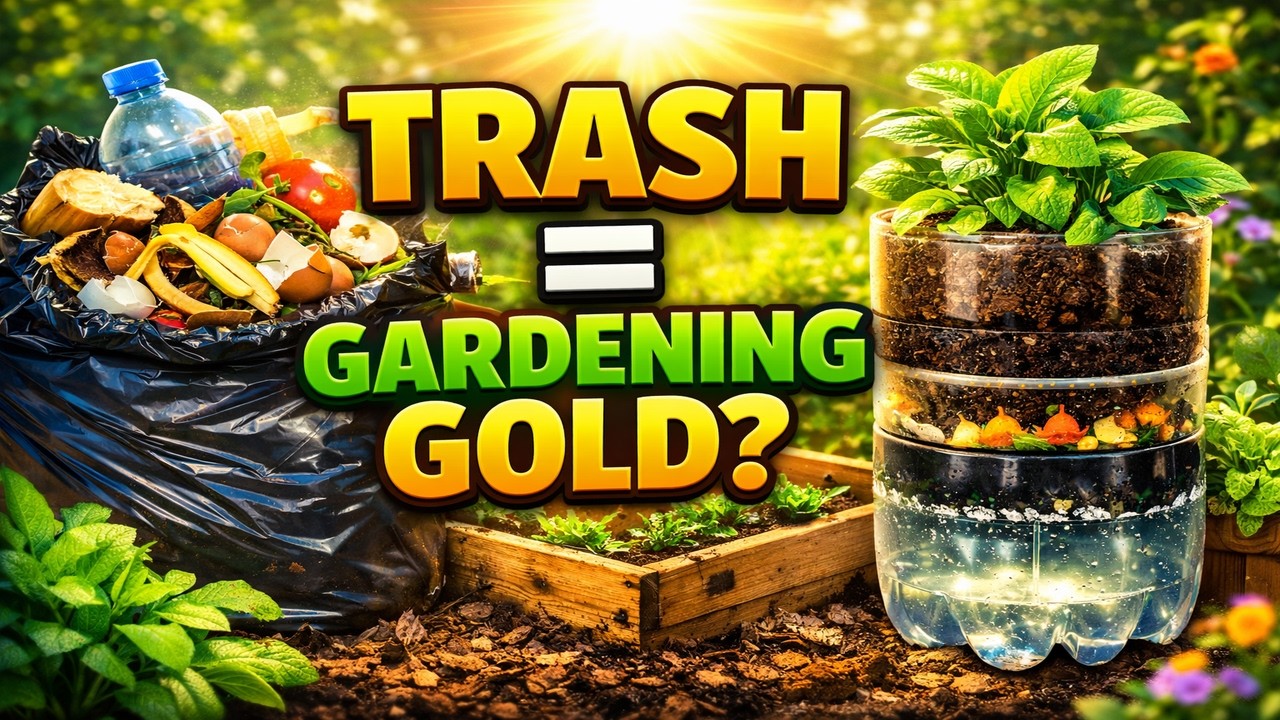Trash to Treasure: 20 Garden Hacks Nobody Told You About