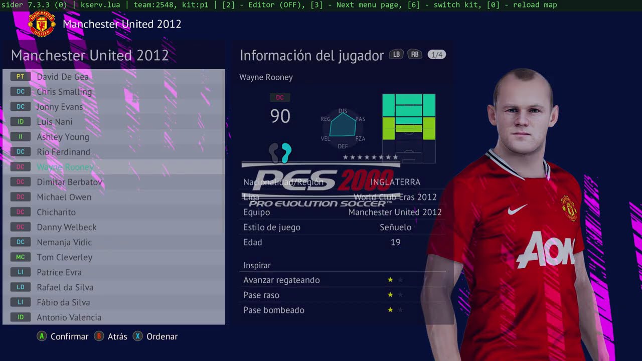 World Club Eras 2012/Poncho's Classic Patch v.2 [PES 2021]
