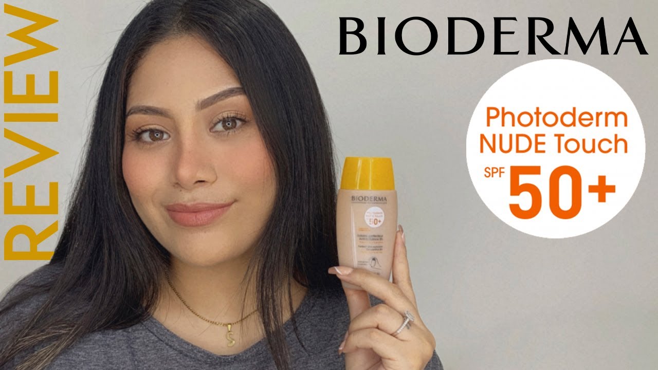 Bioderma Photoderm NUDE Touch Review // Bloqueador con color - Tono Golden
