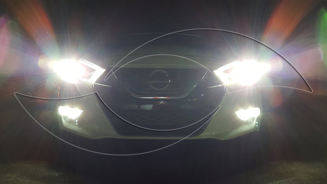 DIY: 2016+ Nissan Maxima HID Kit & LED Fog Light installation