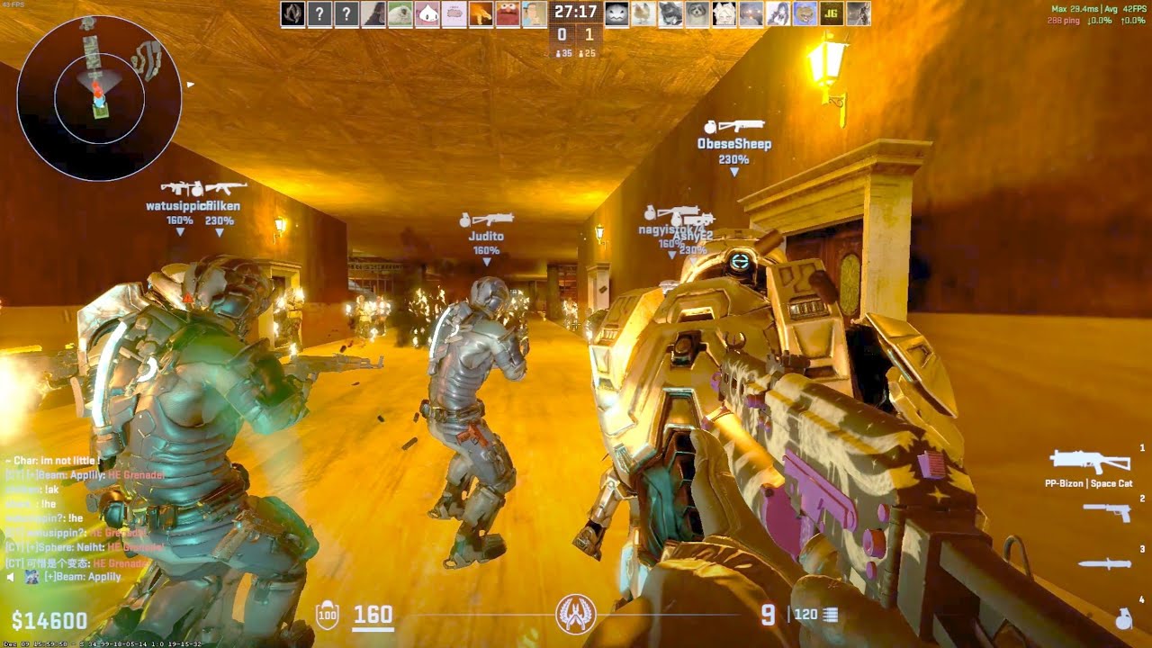 CS2: Zombie Escape Mod | Map: l0v0l (Part 1) | on GFL Clan