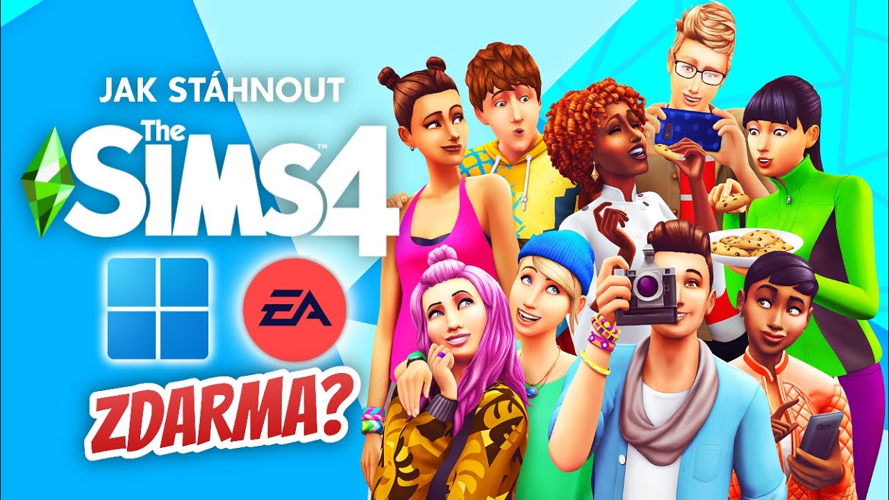Jak st&aacute;hnout The Sims 4 ZDARMA? (na PC a EA app)
