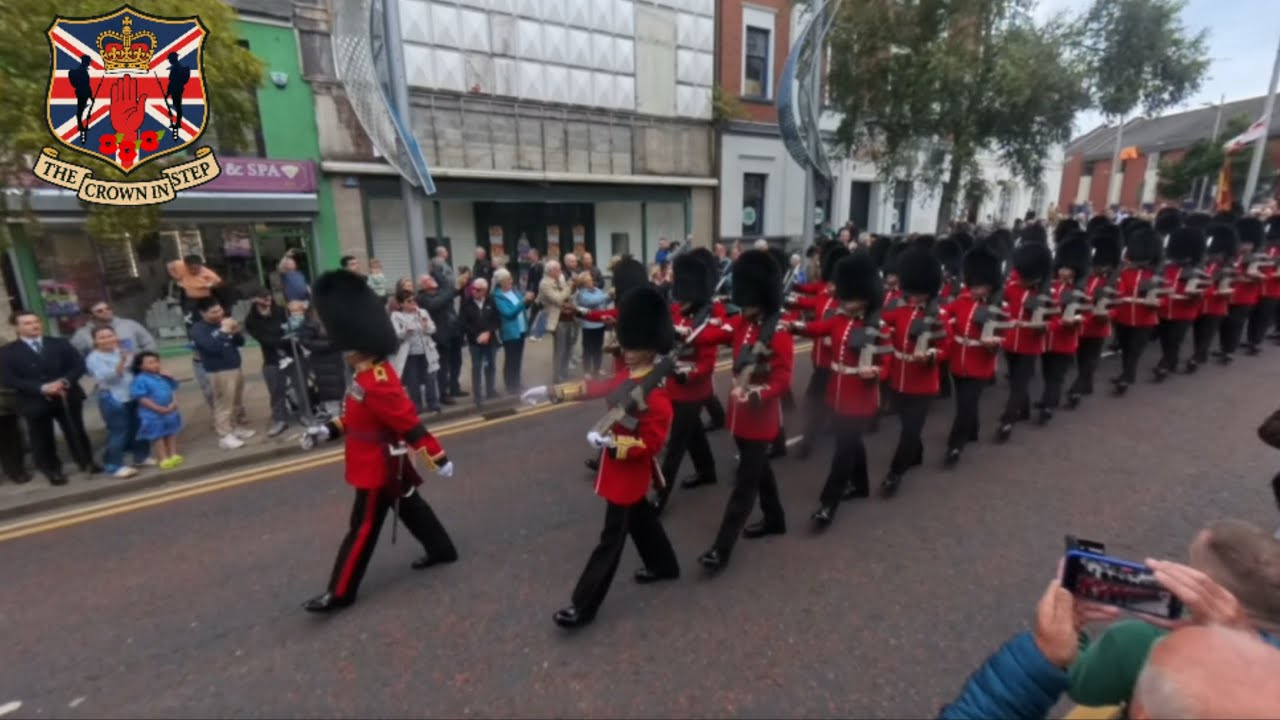 Irish Guards ~  Bangor ~ Freedom of the Borough 2025 ~ 125th Anniversary  
