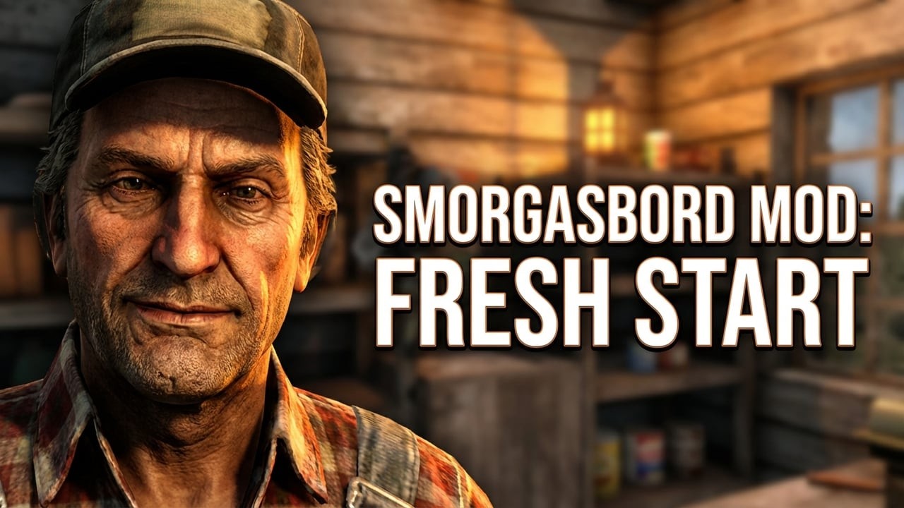 Starting Fresh in Mega Modded 7 Days to Die | Smorgasbord Pack Day 1