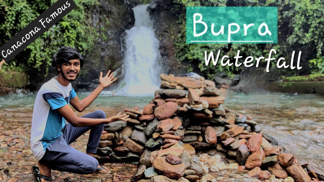 GOA Canacona Famous WATERFALL 🤩👌 #konkani #goan