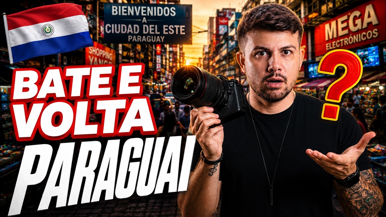 Fui Comprar uma Câmera no Paraguai… e Voltei para o Brasil Assim