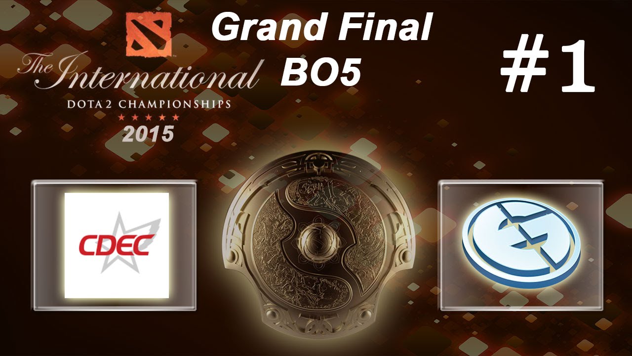 The Internatonal 2015 Grand Final CDEC VS EG G1
