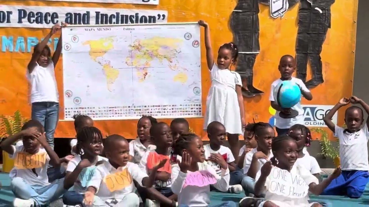 Woodrose International School~MRIO: Grade 1 special presentation | We are the world |  Poetry day