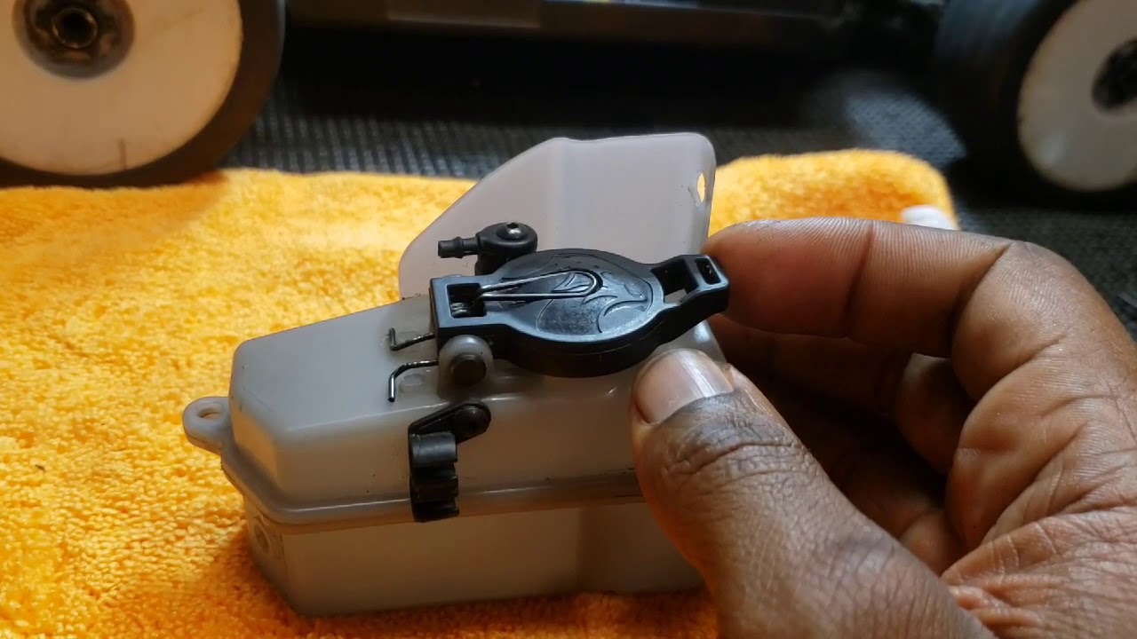 Rc car gas tank sealing trick!!! watch this!!!!