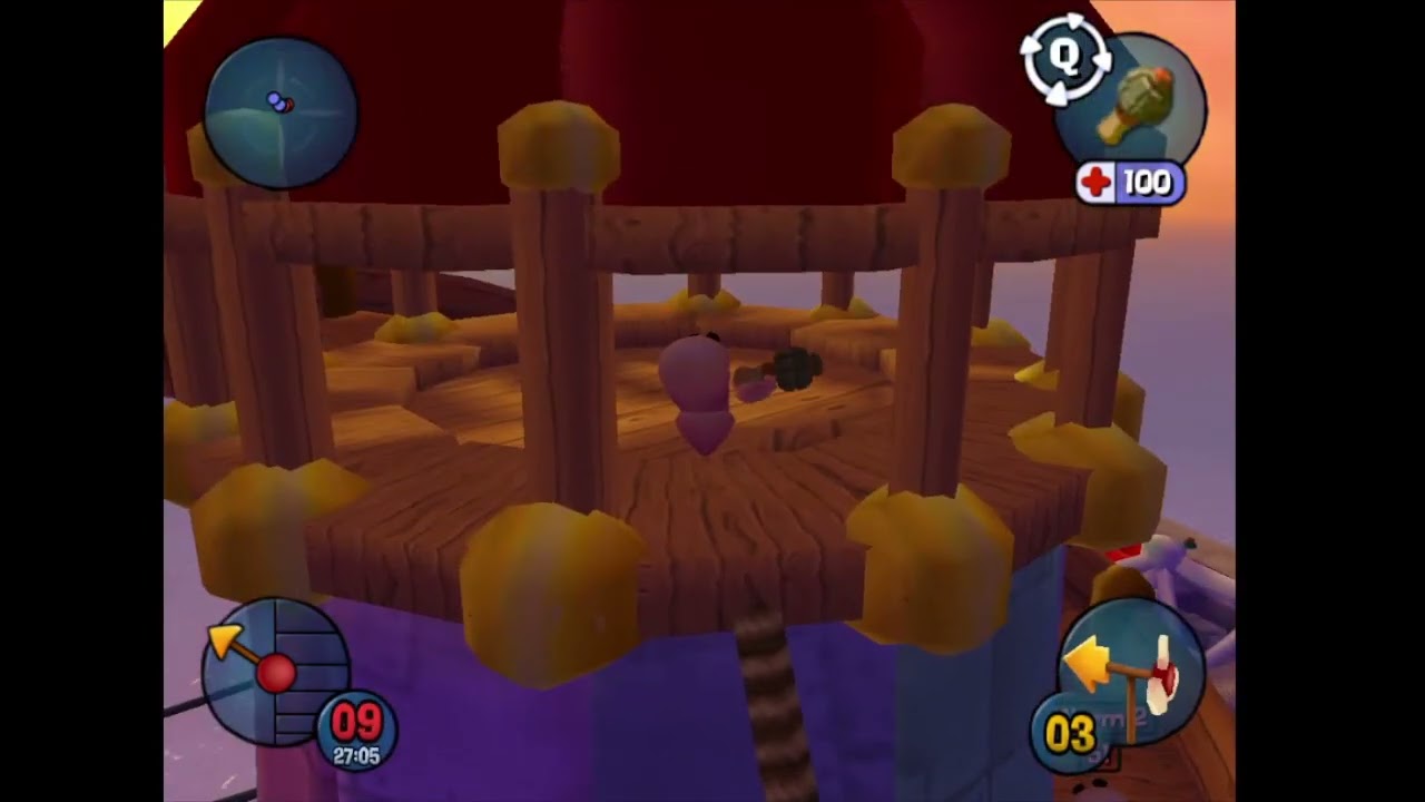 Worms 3D - Deathmatch speedrun 10 (5:19)