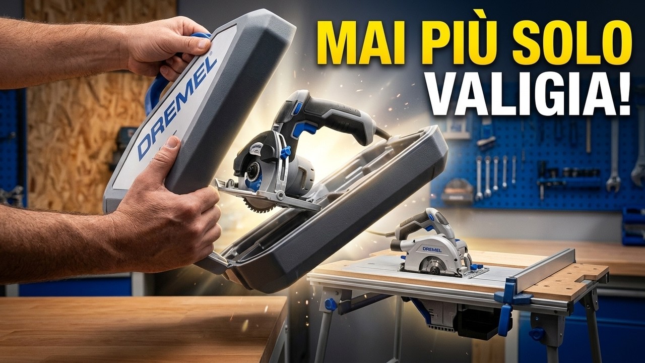 Dremel Saw Station: La Valigetta che Diventa Banco da Lavoro!