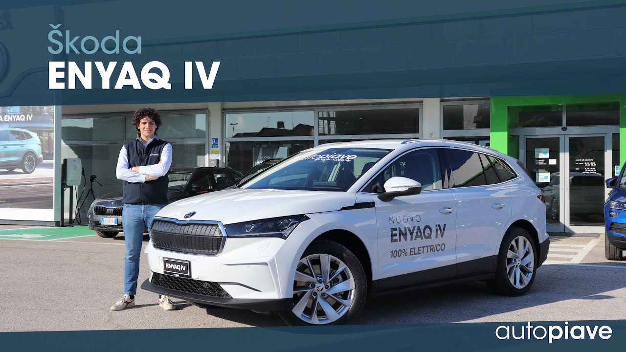 ŠKODA ENYAQ iV: autonomia e prestazioni del nuovo SUV ELETTRICO