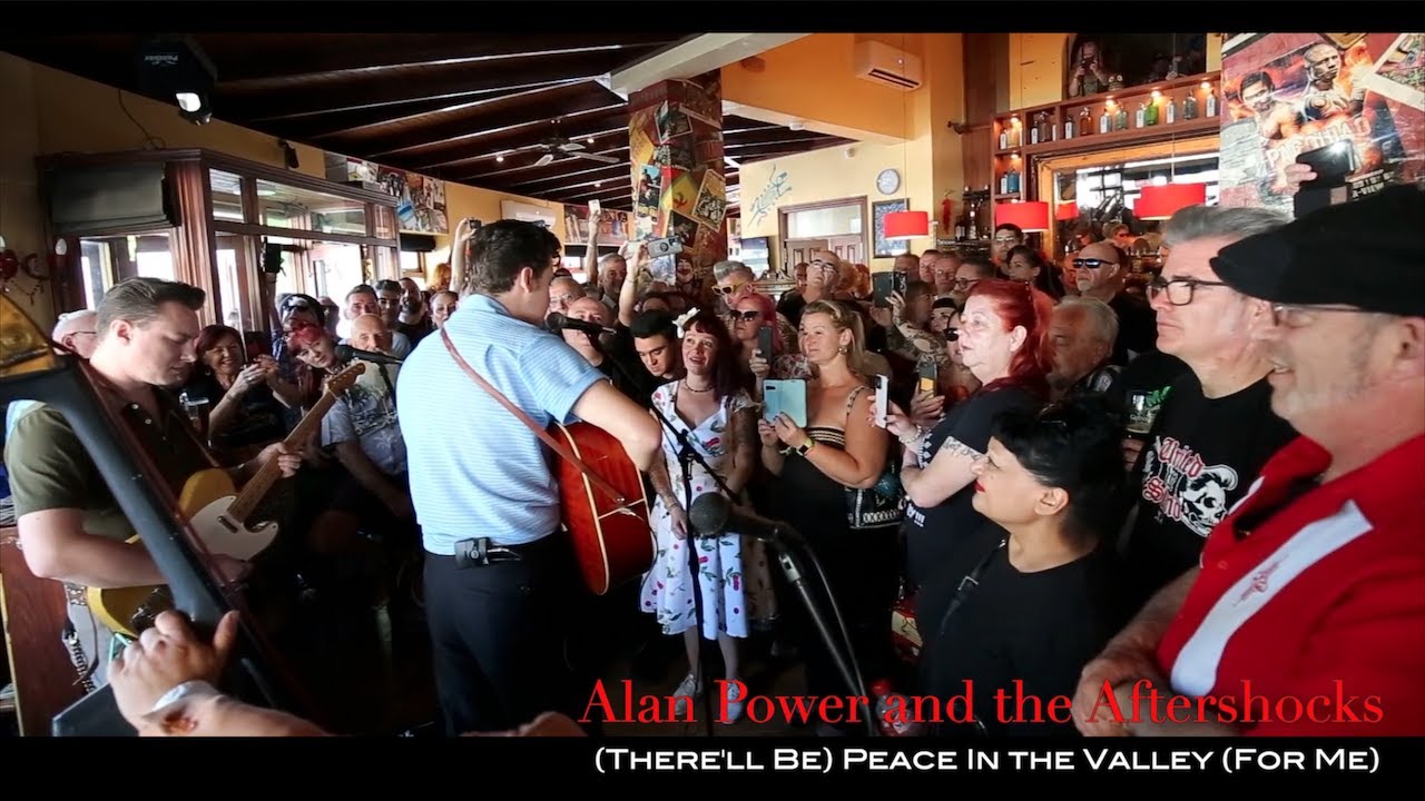 Alan Power & the Aftershocks  (There'll Be) Peace In the Valley (For Me) at Fajita by RHR©2023