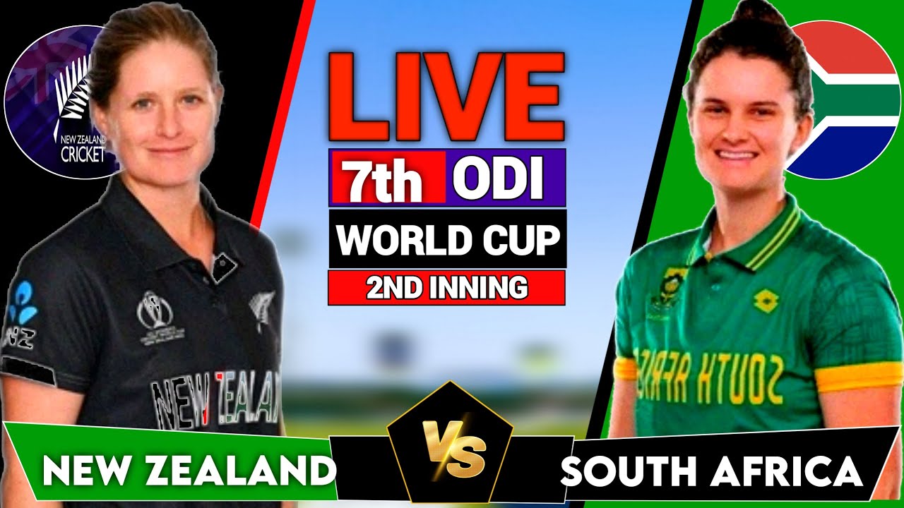 NZW vs SAW,  7th ODI WC 2025, Live Cricket Score & Commentary New Zealand W vs South Africa W