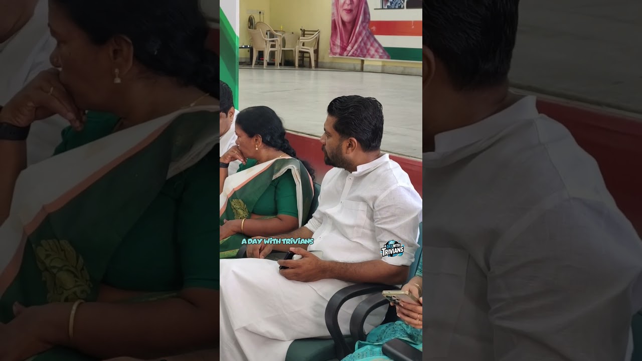 MP Shafi Parambil arrives at KPCC headquarters for committee meeting