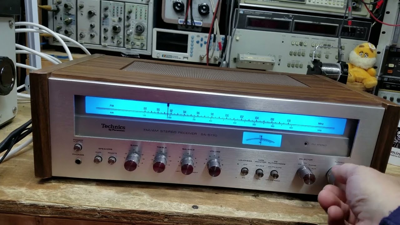 The Stereo Equipment you've always wanted.. Episode 14b... Receivers.. Technics SA-5170