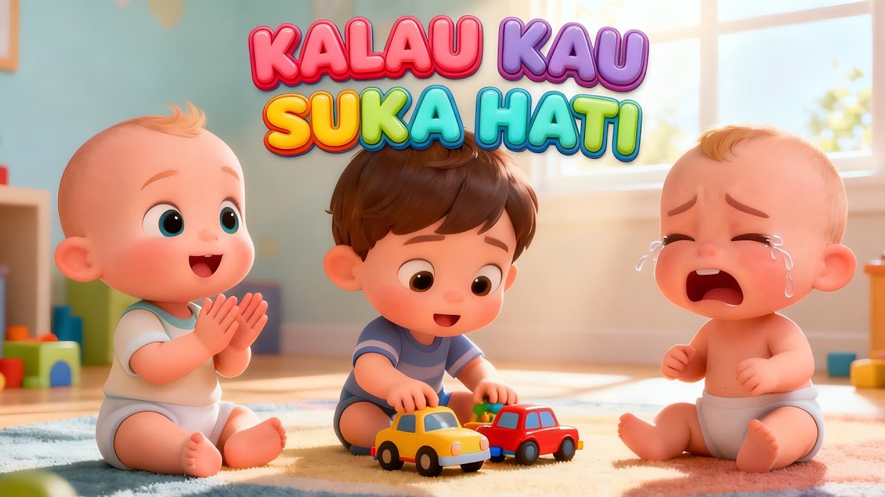 Kalau Kau Suka Hati Tepuk Tangan 👏 | Lagu Anak Indonesia Ceria | Gerak & Lagu Anak