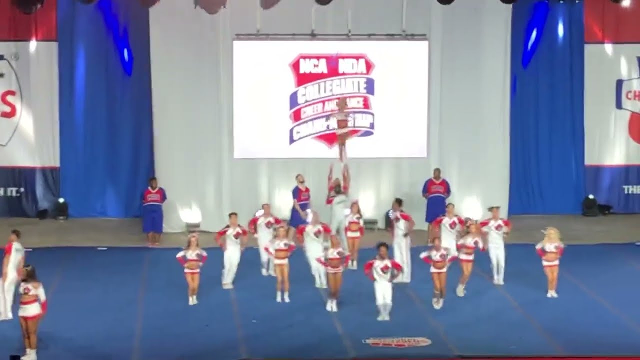 Trinity Valley Community college 2022 cheer Nationals #Trinityvalley #TrinityValleyCommunityCollege
