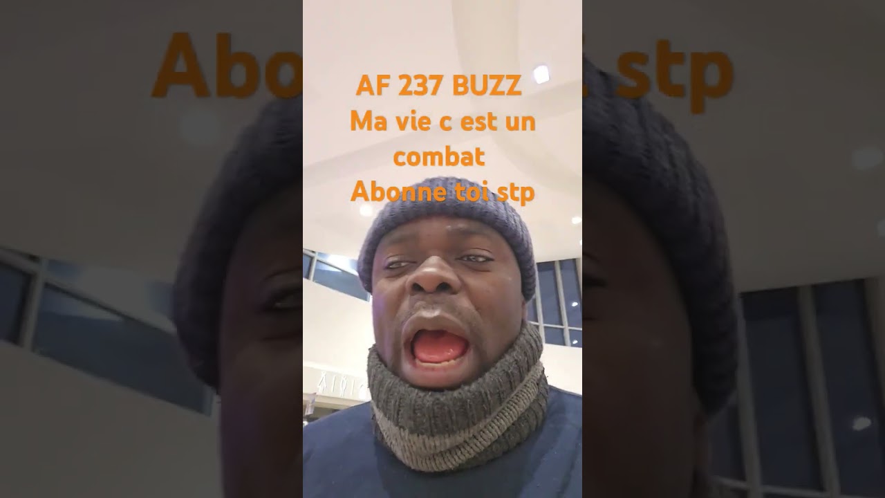 ma vie c est un combat #france #afrique #cameroun #buzz #funny
