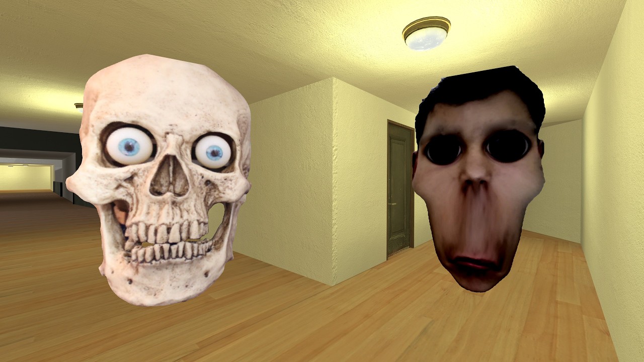 Omoto And Skull Nextbot Gmod