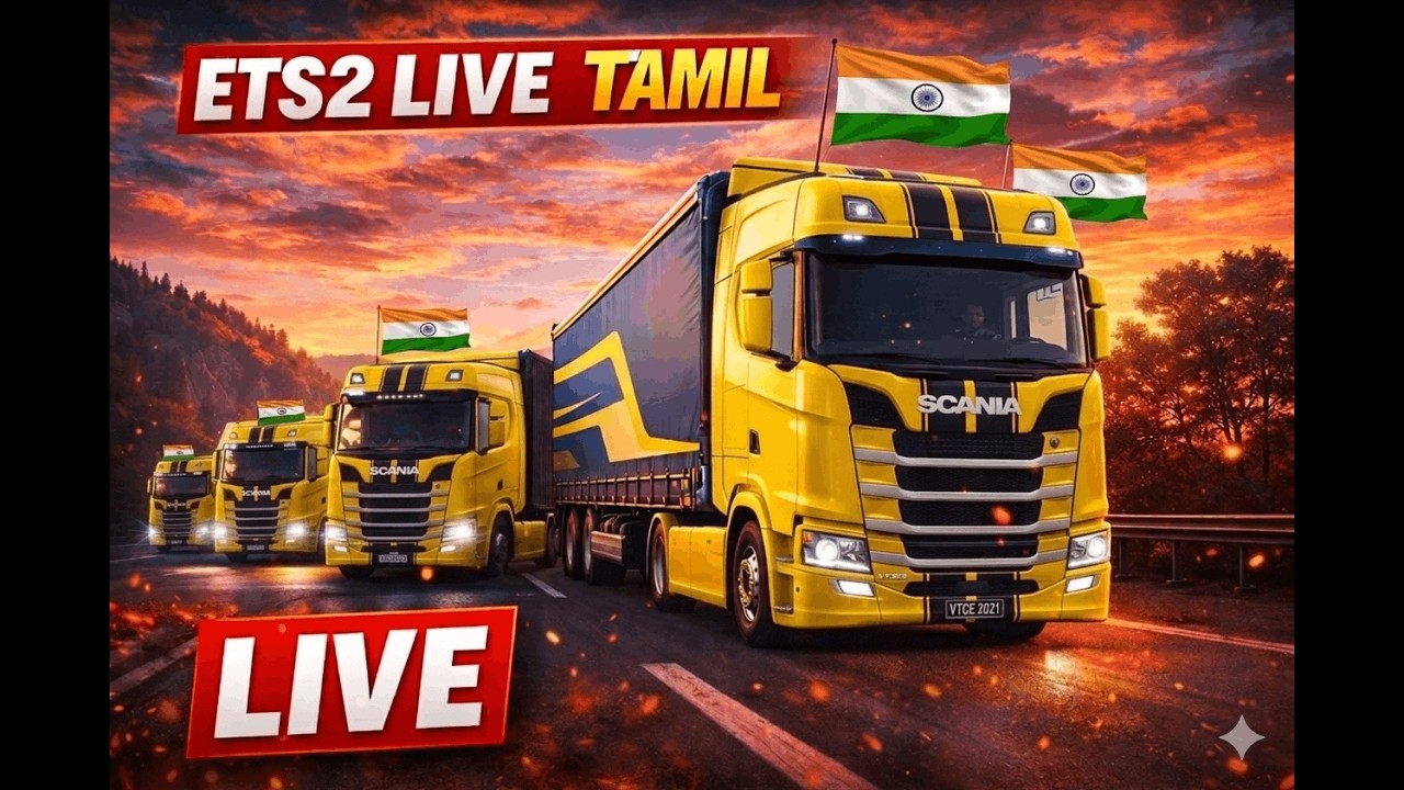 Euro Truck Simulator 2 - TMP LIVE TAMIL