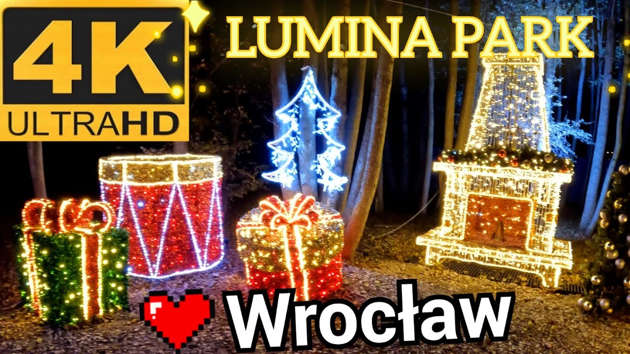 LUMINA PARK 2024 ✨ AKADEMIA PANA KLEKSA ✨ WROCŁAW ✨ NAJWIĘKSZY PARK ILUMINACJI NA DOLNYM ŚLĄSKU ✨